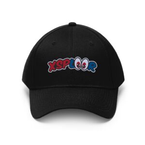 XSPLOOR Classic Arched Logo Twill Ballcap - Embroidered Logo (Fits Older Kids and Adults)