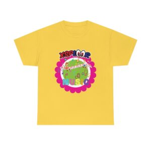 XSPLOOR Music - Flower Children (Adults Cotton Tee)