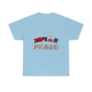 XSPLOOR Peace - Stained Glass (Adults Cotton Tee)