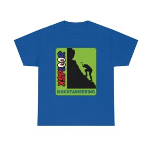 XSPLOOR Mountaineering - Silhouette (Adults Cotton Tee)