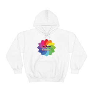 XSPLOOR Color - Flower (Adult Hooded Sweatshirt)