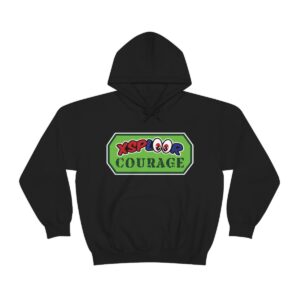 XSPLOOR Courage (Adult Hooded Sweatshirt)