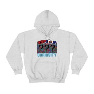 XSPLOOR Curiosity - Dark Question Marks (Adult Hooded Sweatshirt)