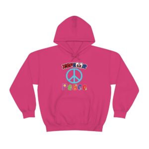 XSPLOOR Peace - Peace Sign (Adult Hooded Sweatshirt)