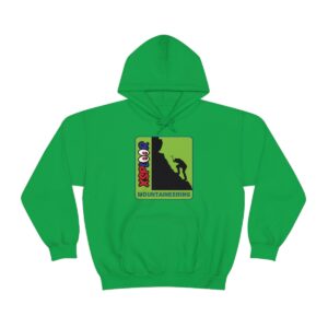 XSPLOOR Mountaineering - Silhouette (Adult Hooded Sweatshirt)