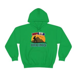XSPLOOR Hiking - Sunset (Adult Hooded Sweatshirt)