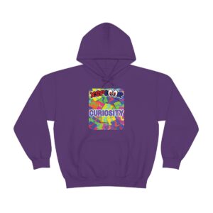 XSPLOOR Curiosity - Colorful Cards (Adult Hooded Sweatshirt)