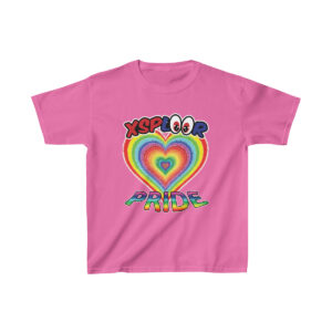 XSPLOOR Pride - Fuzzy Heart (Kids Cotton Tee)