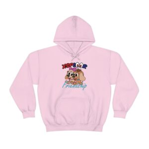 XSPLOOR Friendship - Puppies (Adult Hooded Sweatshirt)