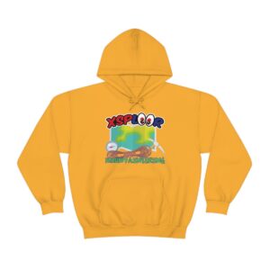 XSPLOOR Mountaineering - Map (Adult Hooded Sweatshirt)