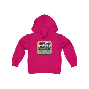 XSPLOOR Nature - Deer and Swans (Kids Hooded Sweatshirt)
