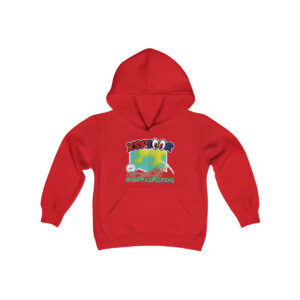 XSPLOOR Mountaineering - Map (Kids Hooded Sweatshirt)