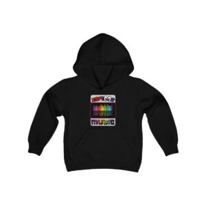 XSPLOOR Music - Equalizer (Kids Hooded Sweatshirt)